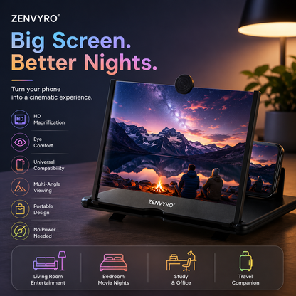 Phone Screen Magnifier 3D HD Screen Enlarger