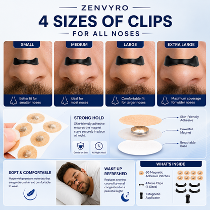 Sleep Breathing Nasal Strip Starter Kit 15 Count