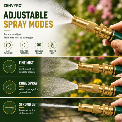 Brass Water Spray Nozzle