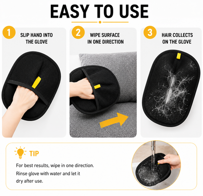 The Magic Brush - Pet hair Removal Glove